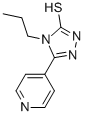 4-PROPYL-5-PYRIDIN-4-YL-4H-1,2,4-TRIAZOLE-3-THIOL CAS#: 90871-45-7