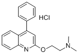 4-Phenyl-2-((2,2-dimethylamino)ethoxy)quinoline hydrochloride CAS#: 97633-89-1