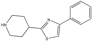 4-Phenyl-2-(piperidin-4-yl)thiazole CAS#: 887624-98-8
