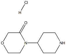 4-(Piperidin-4-yl)morpholin-3-one hydrochloride CAS#: 891790-19-5