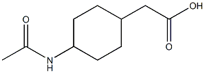 4-(acetylamino)Cyclohexaneacetic acid CAS#: 90978-94-2