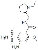 (+)-4-amino-5-(aminosulphonyl)-N-[(1-ethyl-2-pyrrolidinyl)methyl]-2-methoxybenzamide CAS#: 93838-91-6