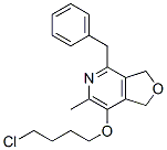4-benzyl-7-(4-chlorobutoxy)-1,3-dihydro-6-methylfuro[3,4-c]pyridine CAS#: 93982-16-2