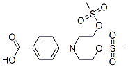 4-(bis(2-methylsulfonyloxyethyl)amino)benzoic acid CAS#: 93985-39-8