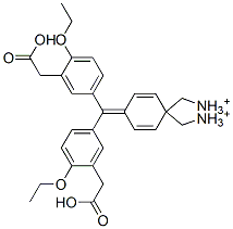 [4-[bis[3-(carboxymethyl)-4-ethoxyphenyl]methylene]-2,5-cyclohexadien-1-ylidene]dimethylammonium CAS#: 93777-27-6