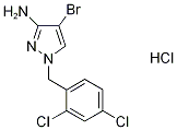 4-bromo-1-(2,4-dichlorobenzyl)-1H-pyrazol-3-amine hydrochloride CAS#: 895929-80-3