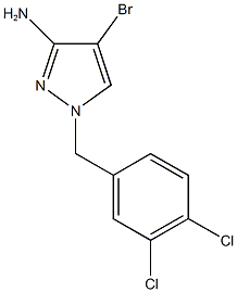 4-bromo-1-(3,4-dichlorobenzyl)-1H-pyrazol-3-amine CAS#: 895929-98-3