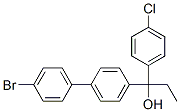 4'-bromo-alpha-(4-chlorophenyl)-alpha-ethyl[1,1'-biphenyl]-4-methanol CAS#: 94213-46-4