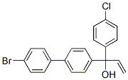4'-bromo-alpha-(4-chlorophenyl)-alpha-vinyl-[1,1'-biphenyl]-4-methanol CAS#: 94113-61-8
