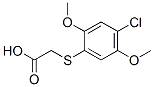 [(4-chloro-2,5-dimethoxyphenyl)thio]acetic acid CAS#: 93962-55-1