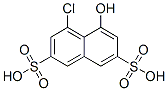 4-chloro-5-hydroxynaphthalene-2,7-disulphonic acid CAS#: 90-21-1