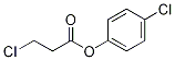 (4-chlorophenyl) 3-chloropropanoate CAS#: 90348-64-4