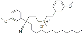 [4-cyano-4-(3-methoxyphenyl)hexadec-1-yl](5-methoxyphenethyl)methylammonium chloride CAS#: 94313-88-9