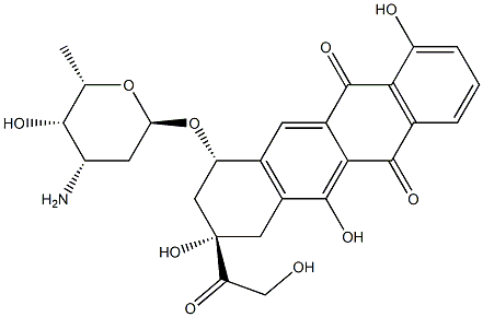 4-demethyl-6-deoxydoxorubicin CAS#: 96597-11-4