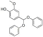 4-(diphenoxymethyl)-2-methoxyphenol CAS#: 94134-78-8