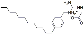 [(4-dodecylphenyl)methyl]guanidinium monoacetate CAS#: 94094-61-8