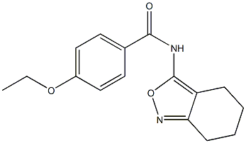 4-ethoxy-N-(4,5,6,7-tetrahydro-2,1-benzoxazol-3-yl)benzamide CAS#: 898611-32-0