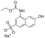 4-[(ethoxycarbonyl)amino]-6-hydroxynaphthalene-2-sulphonic acid, sodium salt CAS#: 94232-31-2