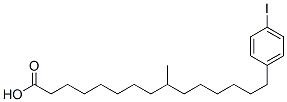 4-iodophenyl-9-methylpentadecanoic acid CAS#: 97066-96-1