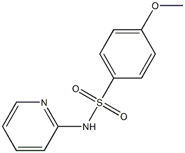 4-methoxy-N-(pyridin-2-yl)benzenesulfonamide CAS#: 91393-33-8