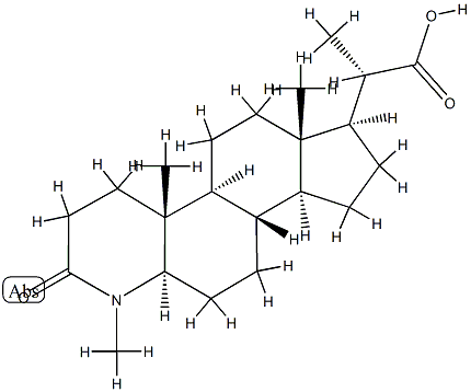 4-methyl-4-aza-3-oxopregnan-20-carboxylate CAS#: 92472-61-2
