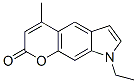 4-methyl-N-ethyl pyrrolo(3,2-g)coumarin CAS#: 92782-48-4