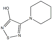 4-(piperidin-1-yl)-1,2,5-thiadiazol-3-ol CAS#: 891028-86-7