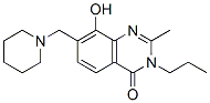 4(3H)-Quinazolinone, 8-hydroxy-2-methyl-7-(piperidinomethyl)-3-propyl- (7CI) CAS#: 95364-54-8