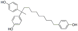 4,4'-[(4-hydroxyphenyl)-1-methyldecylidene]bisphenol CAS#: 94248-43-8