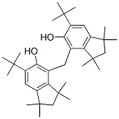 4,4'-methylenebis[6-(tert-butyl)-1,1,3,3-tetramethylindan-5-ol] CAS#: 93893-68-6