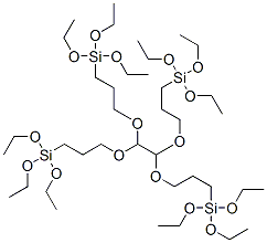 4,4,15,15-tetraethoxy-9,10-bis[3-(triethoxysilyl)propoxy]-3,8,11,16-tetraoxa-4,15-disilaoctadecane CAS#: 93778-28-0