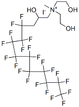 [4,4,5,5,6,6,7,7,8,8,9,9,10,10,11,11,12,12,13,13,13-henicosafluoro-2-hydroxytridecan-1-yl][bis(2-hydroxyethyl)]methylammonium iodide CAS#: 93776-17-1