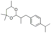 4,4,6-trimethyl-2-[1-methyl-2-[4-(1-methylethyl)phenyl]ethyl]-1,3-dioxane CAS#: 94291-56-2