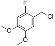 4,5-DIMETHOXY-2-FLUOROBENZYL CHLORIDE CAS#: 91407-48-6