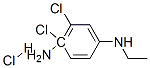 4,5-dichloro-N-ethylbenzene-1,4-diamine hydrochloride CAS#: 94136-02-4