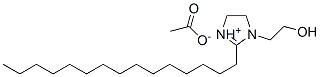 4,5-dihydro-1-(2-hydroxyethyl)-2-pentadecyl-1H-imidazolium acetate CAS#: 94023-44-6