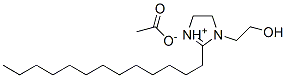 4,5-dihydro-1-(2-hydroxyethyl)-2-tridecyl-1H-imidazolium acetate CAS#: 94023-43-5