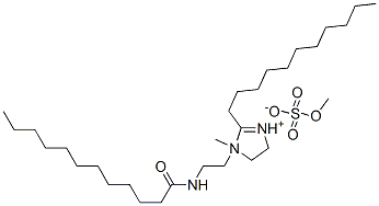 4,5-dihydro-1-methyl-1-[2-[(1-oxododecyl)amino]ethyl]-2-undecyl-1H-imidazolium methyl sulphate CAS#: 94022-74-9