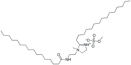 4,5-dihydro-1-methyl-1-[2-[(1-oxohexadecyl)amino]ethyl]-2-(pentadecyl)-1H-imidazolium methyl sulphate CAS#: 93882-15-6