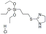 4,5-dihydro-2-[[3-(triethoxysilyl)propyl]thio]-1H-imidazole monohydrochloride CAS#: 90210-36-9