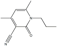 4,6-Dimethyl-2-oxo-1-propyl-1,2-dihydro-pyridine-3-carbonitrile CAS#: 94341-89-6