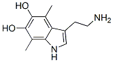 4,7-dimethyl-5,6-dihydroxytryptamine CAS#: 97073-72-8