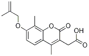{4,8-Dimethyl-7-[(2-methylprop-2-en-1-yl)oxy]-2-oxo-2H-chromen-3-yl}acetic acid CAS#: 887833-29-6