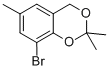 4H-1,3-BENZODIOXIN,8-BROMO-2,2,6-TRIMETHYL- CAS#: 91084-79-6