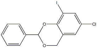 4H-1,3-Benzodioxin,6-chloro-8-iodo-2-phenyl-(9CI) CAS#: 897641-78-0