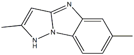 4H-Pyrazolo[1,5-a]benzimidazole,2,6-dimethyl-(9CI) CAS#: 94724-89-7