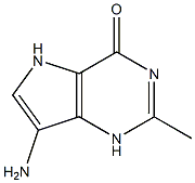 4H-Pyrrolo[3,2-d]pyrimidin-4-one,7-amino-1,5-dihydro-2-methyl-(9CI) CAS#: 93587-29-2