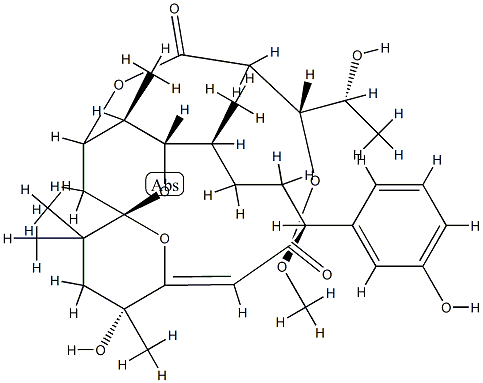 (4R)-17-Debromo-2,3-didehydro-3-deoxy-4-hydroxyaplysiatoxin CAS#: 95189-16-5