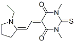 5-[(1-ethylpyrrolidin-2-ylidene)ethylidene]dihydro-1,3-dimethyl-2-thioxo-1H,5H-pyrimidine-4,6-dione CAS#: 93838-94-9