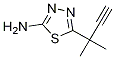 5-(1,1-Dimethyl-2-propyn-1-yl)-1,3,4-thiadiazol-2-amine CAS#: 97987-64-9